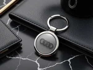 Audi Classy Key Chain Glossy Metal Alloy Style